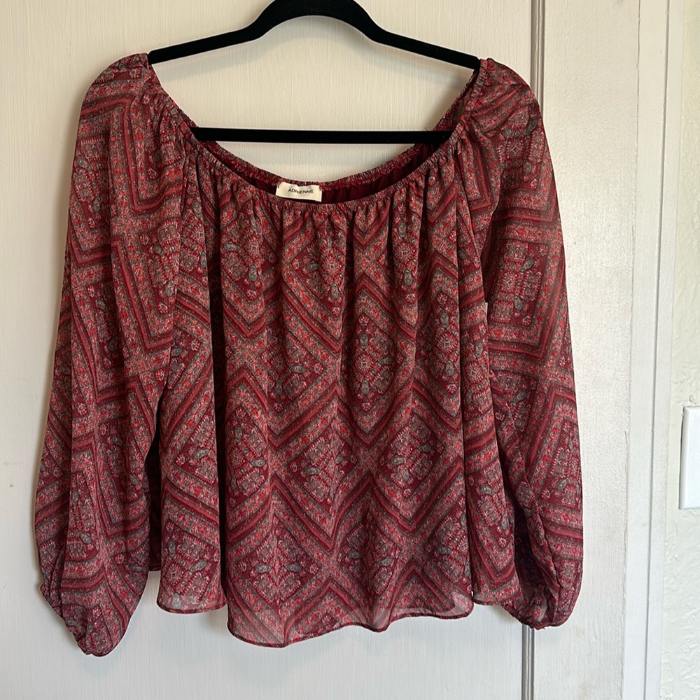 NWT off-the-shoulder top